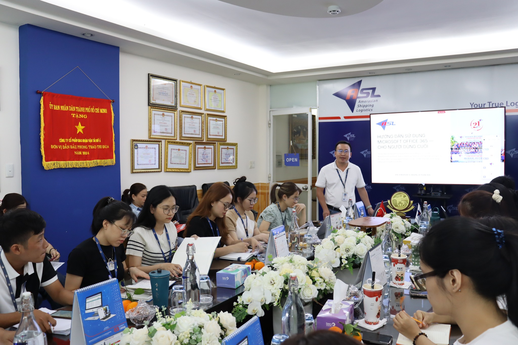 CHUẨN HÓA NĂNG LỰC SỐ: ASL LOGISTICS TRIỂN KHAI ĐÀO TẠO OFFICE 365 TOÀN HỆ THỐNG